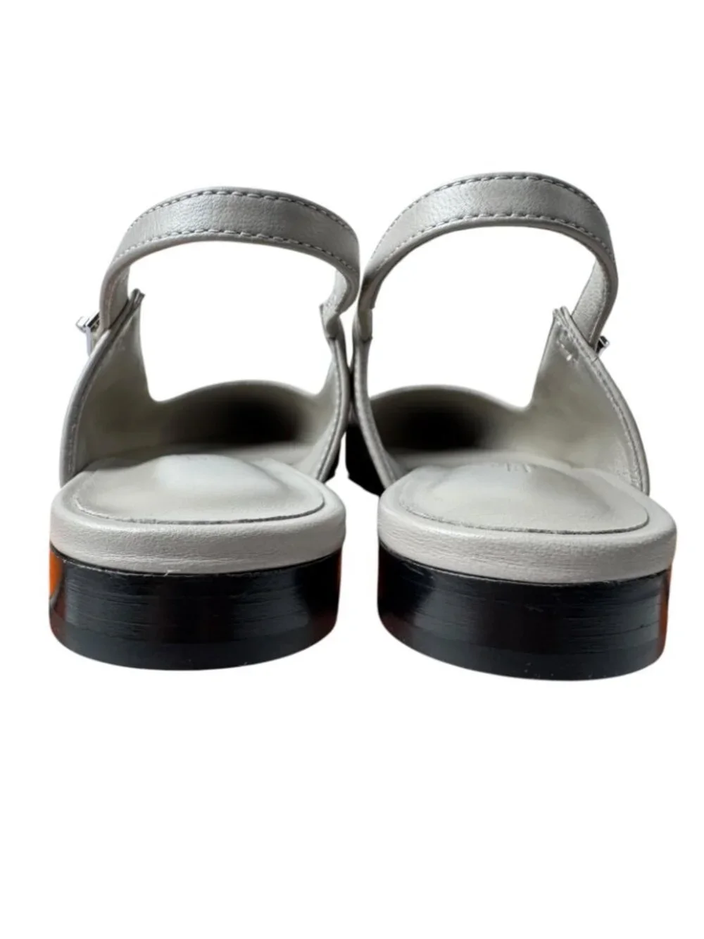 Hermes Lovely Sling Back Ballet Shoes Kelly